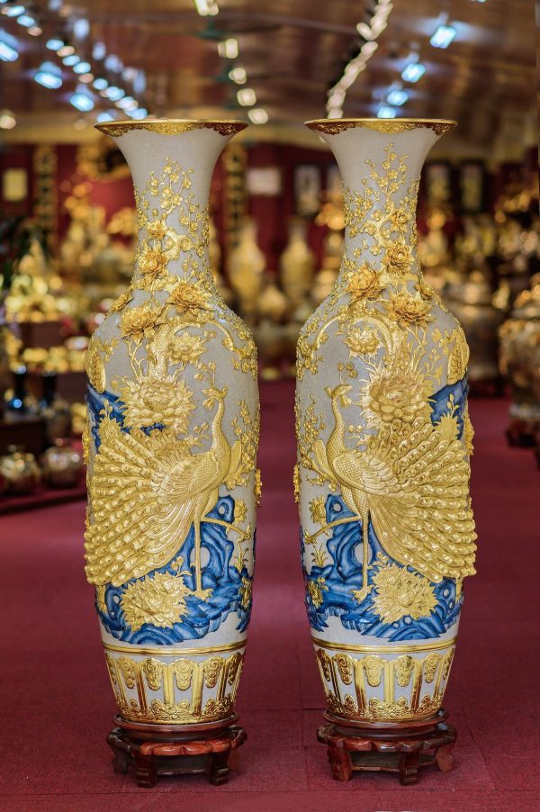 Lọ lộc bình khổng tước